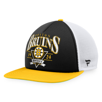 Boston Bruins baseball flat sapka True Classic Foam Front Trucker