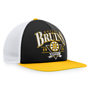 Boston Bruins baseball flat sapka True Classic Foam Front Trucker