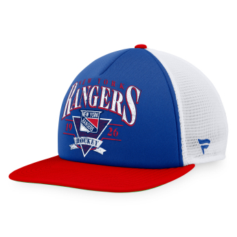 New York Rangers baseball flat sapka True Classic Foam Front Trucker