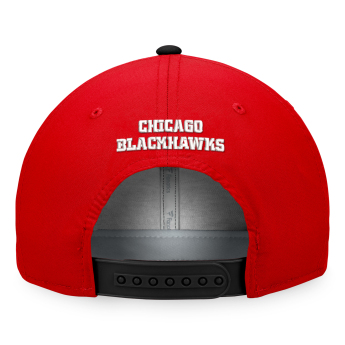 Chicago Blackhawks baseball sapka Defender Structured Adjustable red