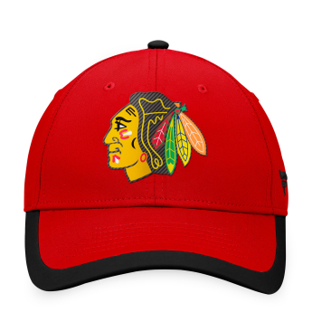 Chicago Blackhawks baseball sapka Defender Structured Adjustable red