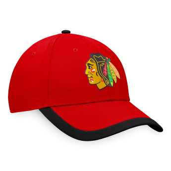 Chicago Blackhawks baseball sapka Defender Structured Adjustable red