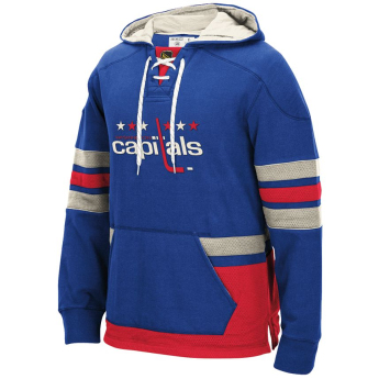 Washington Capitals férfi kapucnis pulóver 2017 CCM Jersey Pullover Hoodie blue