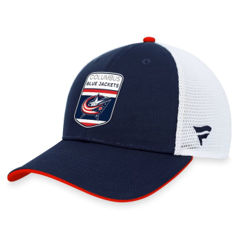 Columbus Blue Jackets baseball sapka Draft 2023 Podium Trucker Adjustable Authentic Pro