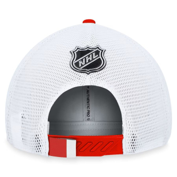Detroit Red Wings baseball sapka Draft 2023 Podium Trucker Adjustable Authentic Pro