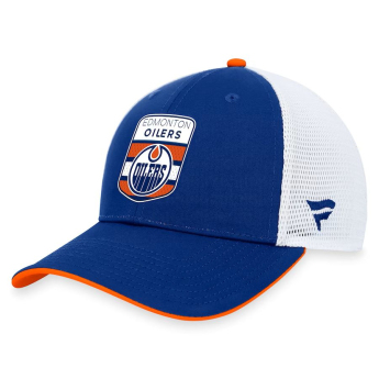 Edmonton Oilers baseball sapka Draft 2023 Podium Trucker Adjustable Authentic Pro