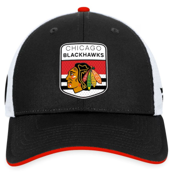 Chicago Blackhawks baseball sapka Draft 2023 Podium Trucker Adjustable Authentic Pro