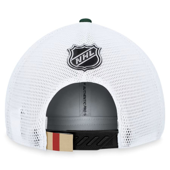 Minnesota Wild baseball sapka Draft 2023 Podium Trucker Adjustable Authentic Pro