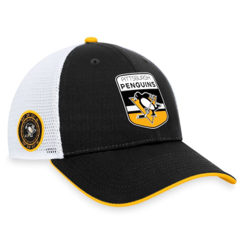 Pittsburgh Penguins baseball sapka Draft 2023 Podium Trucker Adjustable Authentic Pro