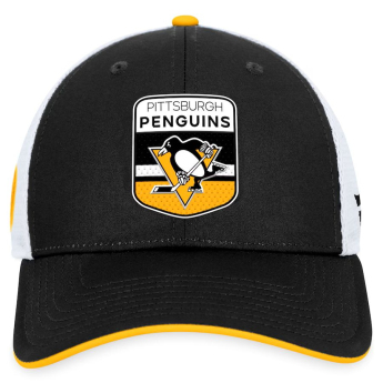 Pittsburgh Penguins baseball sapka Draft 2023 Podium Trucker Adjustable Authentic Pro