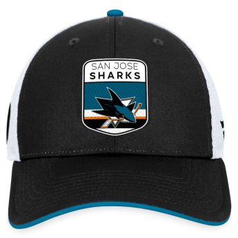 San Jose Sharks baseball sapka Draft 2023 Podium Trucker Adjustable Authentic Pro