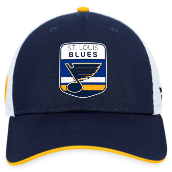 St. Louis Blues baseball sapka Draft 2023 Podium Trucker Adjustable Authentic Pro