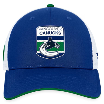 Vancouver Canucks baseball sapka Draft 2023 Podium Trucker Adjustable Authentic Pro