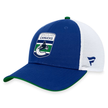 Vancouver Canucks baseball sapka Draft 2023 Podium Trucker Adjustable Authentic Pro