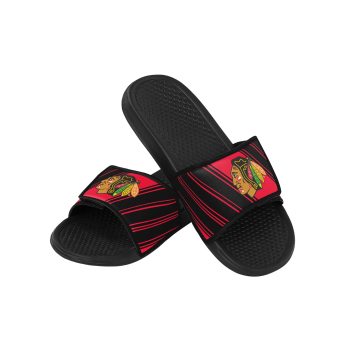 Chicago Blackhawks férfi papucs Legacy Velcro Sport Slide Slipper