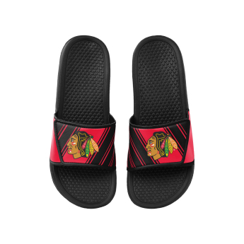 Chicago Blackhawks férfi papucs Legacy Velcro Sport Slide Slipper