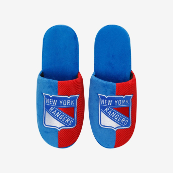 New York Rangers férfi papucs Logo Staycation Slipper