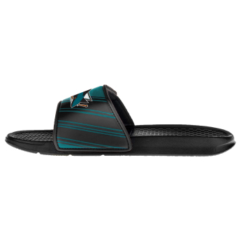 San Jose Sharks férfi papucs Legacy Velcro Sport Slide Slipper