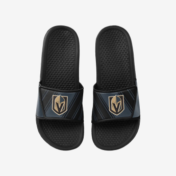 Vegas Golden Knights férfi papucs Legacy Velcro Sport Slide Slipper