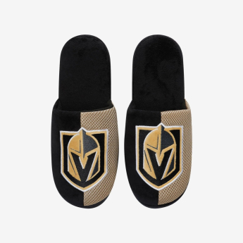 Vegas Golden Knights férfi papucs Logo Staycation Slipper