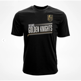 Vegas Golden Knights férfi póló Marc-Andre Fleury Icing TEE black