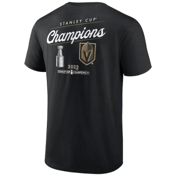 Vegas Golden Knights férfi póló 2023 Stanley Cup Champions Signature Roster