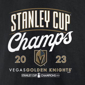 Vegas Golden Knights férfi póló 2023 Stanley Cup Champions Signature Roster