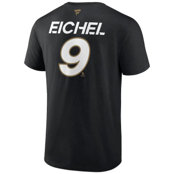 Vegas Golden Knights férfi póló 2023 Stanley Cup Champions Authentic Pro Name & Number Eichel