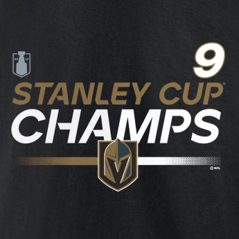 Vegas Golden Knights férfi póló 2023 Stanley Cup Champions Authentic Pro Name & Number Eichel