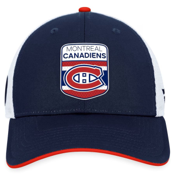 Montreal Canadiens gyerek baseball sapka Draft 2023 Podium Trucker Adjustable Authentic Pro
