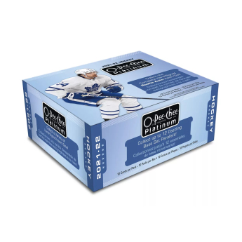 NHL dobozok NHL hokikártyák 2021-22 Upper Deck O-Pee-Chee Platinum Hobby Box