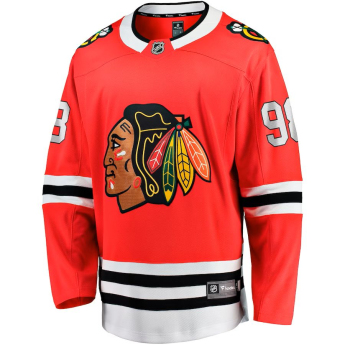 Chicago Blackhawks hoki mez Connor Bedard #98 Breakaway Home Jersey