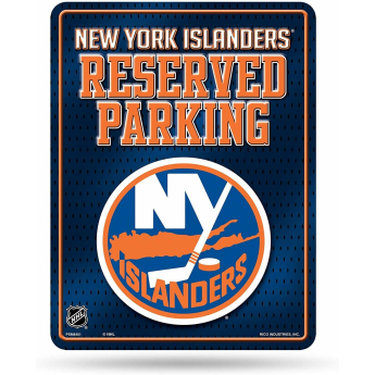 New York Islanders fali tábla Auto Reserved Parking