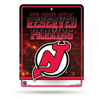 New Jersey Devils fali tábla Auto Reserved Parking
