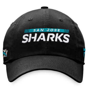 San Jose Sharks baseball sapka Unstr Adj Black