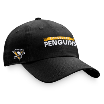 Pittsburgh Penguins baseball sapka Unstr Adj Black