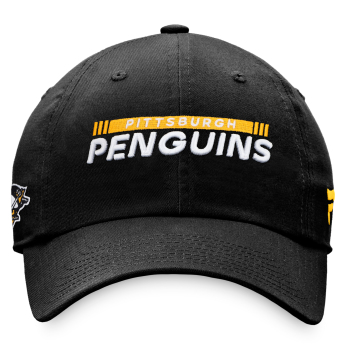 Pittsburgh Penguins baseball sapka Unstr Adj Black
