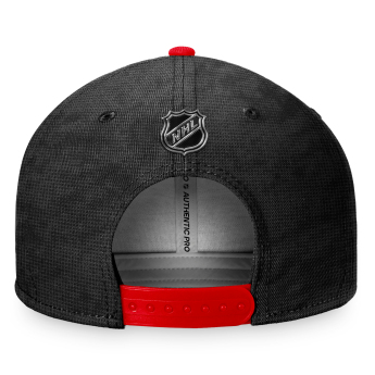 Chicago Blackhawks baseball flat sapka Black-Athletic Red