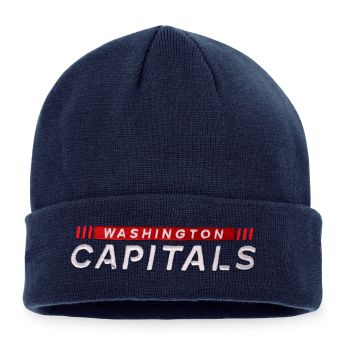 Washington Capitals téli sapka Cuffed Knit Athletic Navy