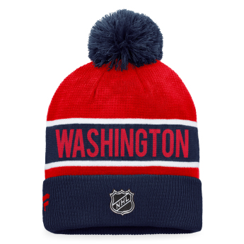 Washington Capitals téli sapka Navy-Athletic Red