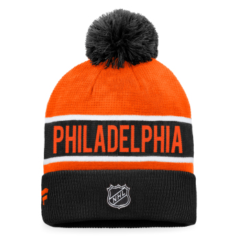 Philadelphia Flyers téli sapka Black-Dark Orange