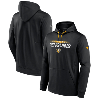 Pittsburgh Penguins férfi kapucnis pulóver RINK Performance Black-Yellow Gold