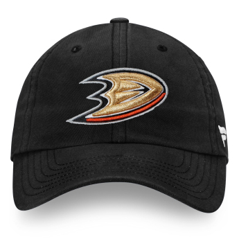 Anaheim Ducks baseball sapka NHL Core Black Curved Unstructured Strapback Cap