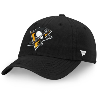 Pittsburgh Penguins baseball sapka NHL Core Black Curved Unstructured