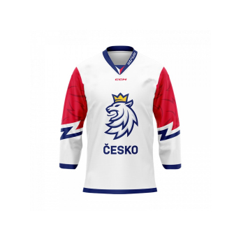 Jégkorong képviselet hoki mez Czech Republic white David Krejčí #46