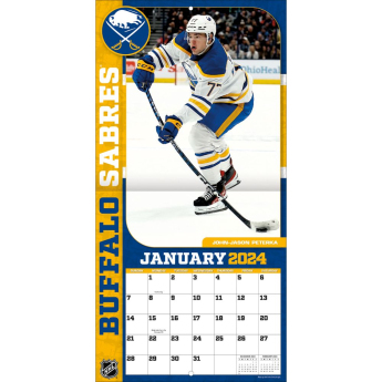 Buffalo Sabres naptár 2024 Wall Calendar