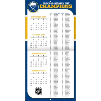 Buffalo Sabres naptár 2024 Wall Calendar