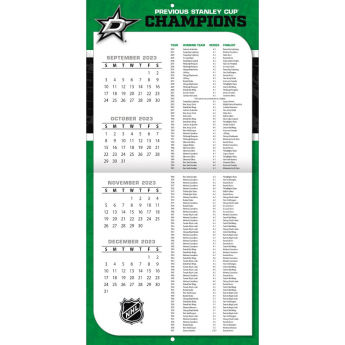 Dallas Stars naptár 2024 Wall Calendar