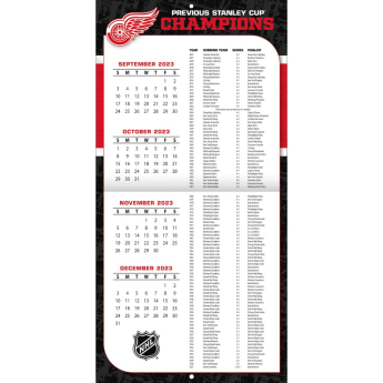 Detroit Red Wings naptár 2024 Wall Calendar