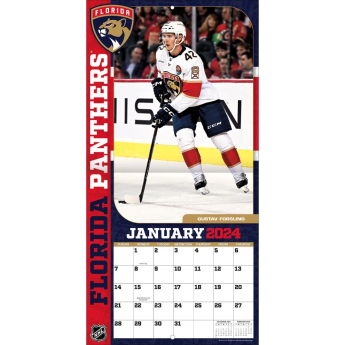Florida Panthers naptár 2024 Wall Calendar